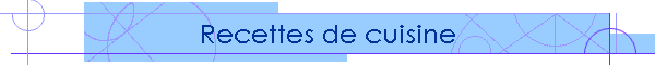 Recettes de cuisine